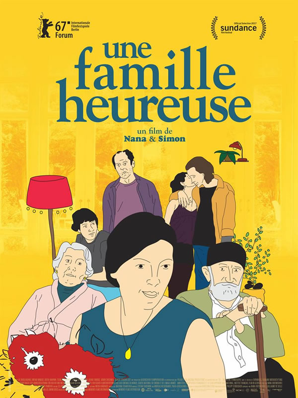"Une famille heureuse" de Nana Ekvtimishvili et Simon Grosse (France, 2017)